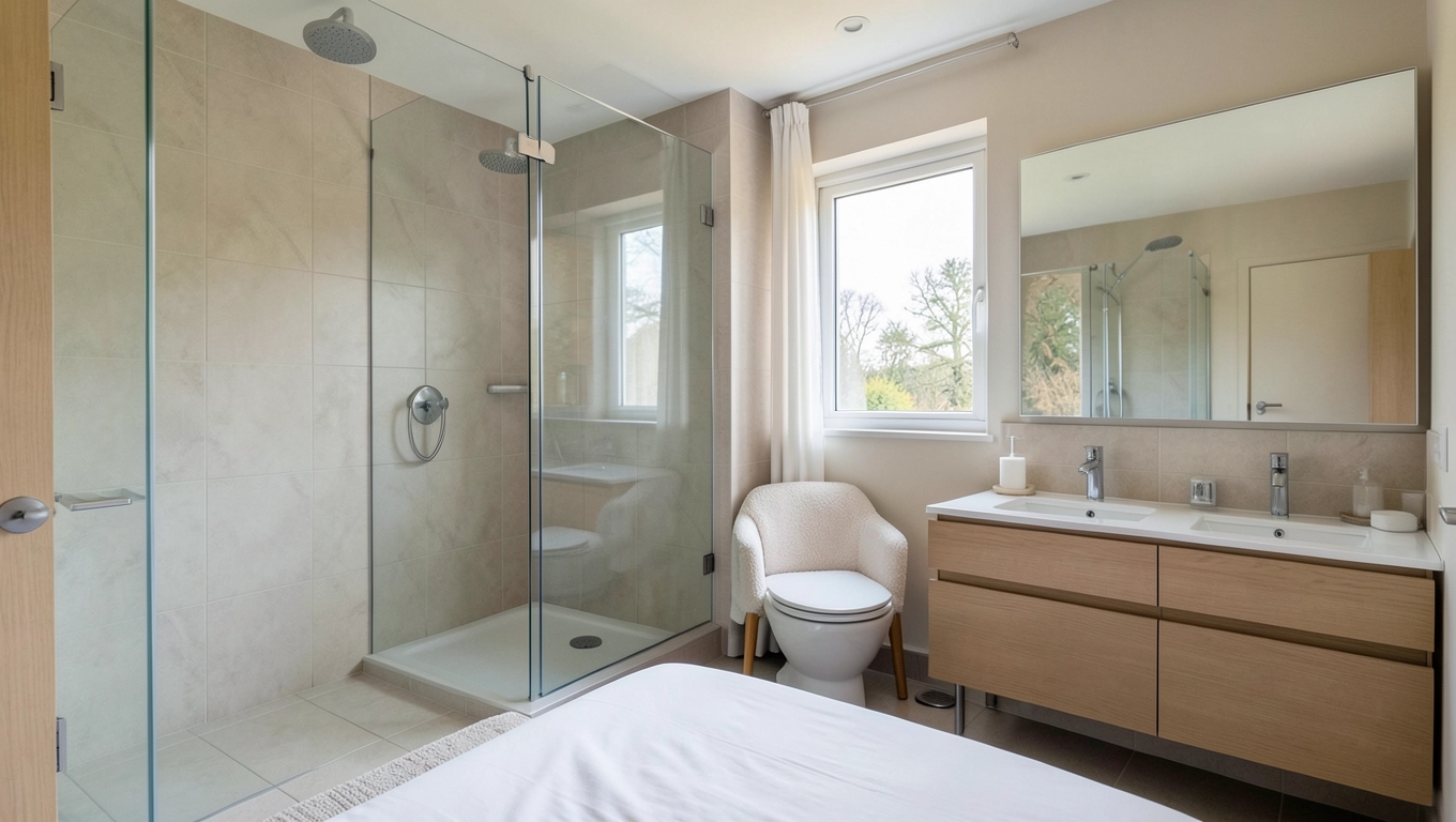 pokój z pełnym węzłem sanitarnym co to znaczy