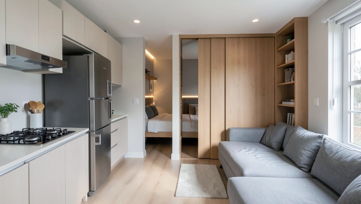 Pomysł na kawalerkę 29 m