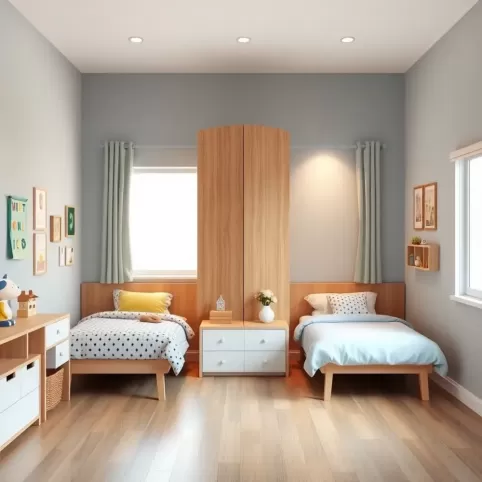 Jak podzielić pokój na dwa dla dzieci