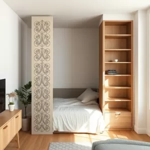 Jak wydzielić część sypialną w kawalerce