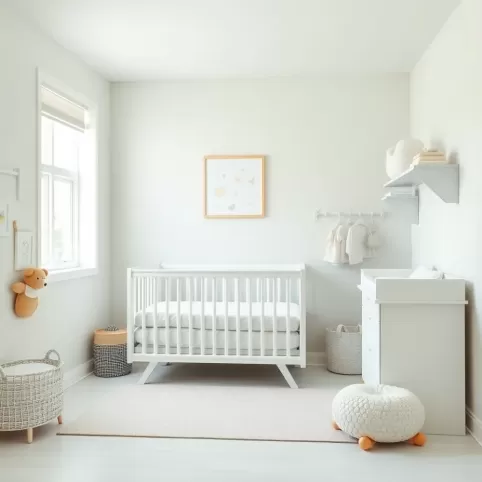 jak zorganizować pokój dla niemowlaka