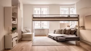 Nowoczesna kawalerka aranżacja