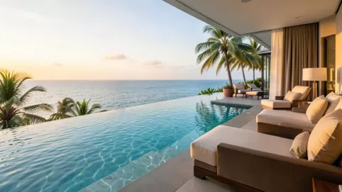 Pokój z prywatnym basenem