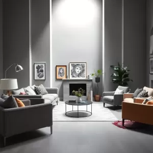 szary pokój jakie meble